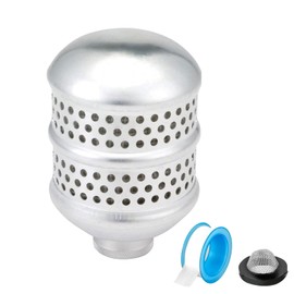 apvok Metal Bubbler Sprinkler Heads Aluminum Diffuser Flood Nozzle Delicate Watering Garden Hose Bubbler with 40 Inch Tape Soaker Sprinkler for Irrigation,Plants and Flowerbeds Garden Lawn Yard