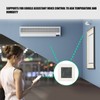 Smart WiFi Temperature Humidity Sensor 2.4GHz Wireless Phone Remote for