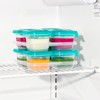 OXO Tot Silicone Baby Food Storage Container, Set of Four,