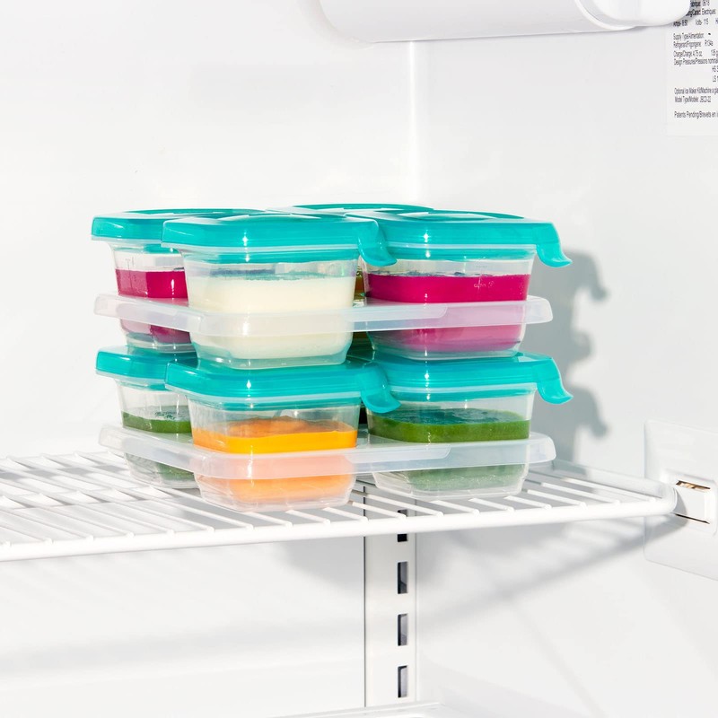 OXO Tot Silicone Baby Food Storage Container, Set of Four,