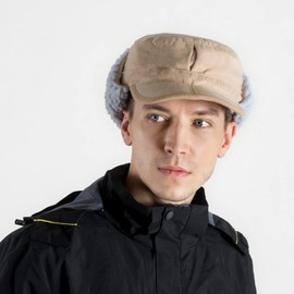 AISIYEDO Winter Windproof Ear Flap Hats Denim Baseball Cap Ushanka Trapper Hat Men&Women Fashion Cap