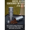 camping moon Coffee Canister 2-Stage CNC Cutting Duralumin CC-51-H