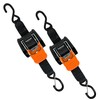 CargoBuckle G3 2-Inch Retractable Ratchet Tie-Down System - Heavy Duty