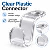 Cascading Clothes Hanger Connector Hooks for Closet Organization – 30