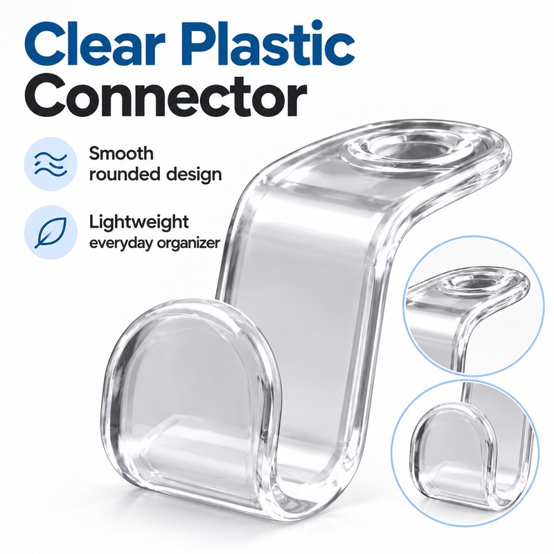 Cascading Clothes Hanger Connector Hooks for Closet Organization – 30