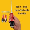 Screwdriver (3 PCS) 2 in 1 Adjustable Length, Reversible Dual