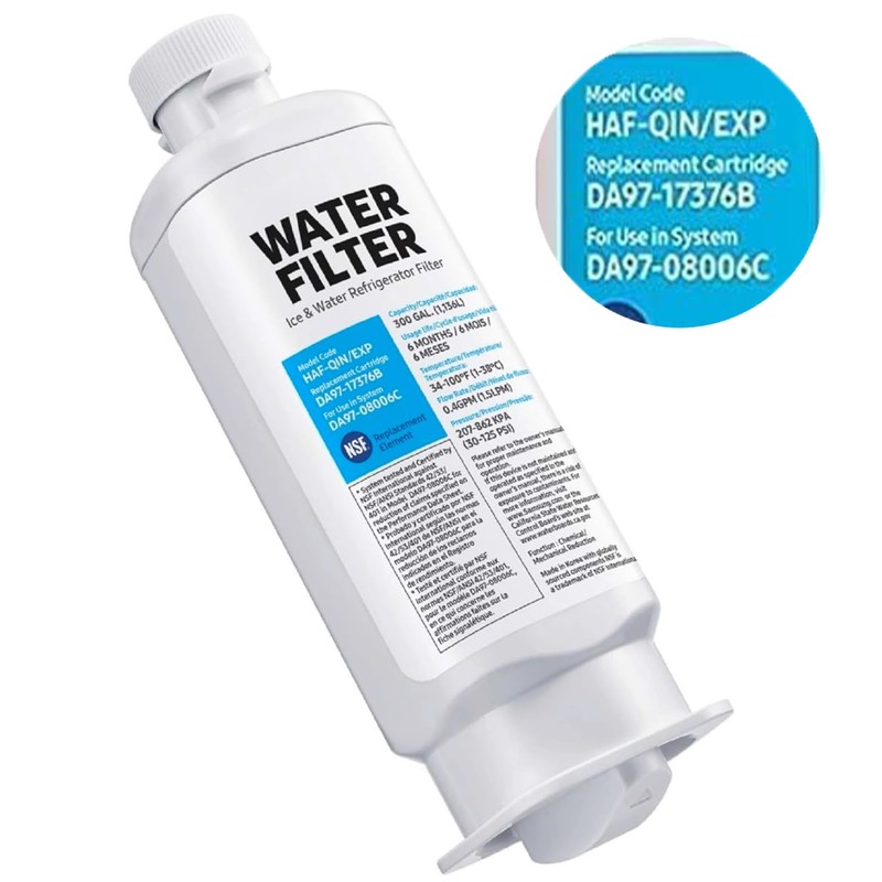 Filtro de Agua Original DA97-17376B, DA97-08006C, HAF-QIN, HAF-QIN/EXP para Refrigeradores