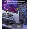 SWITCHFLUX DisplayPort 1.4 to HDMI 2.1 Cable (8K@60Hz,4K@120Hz,2K@144Hz) 10ft Uni-Directional