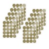 YIKIADA Gold Color Labels, 2.0 inches (50 mm), 200 Pieces,