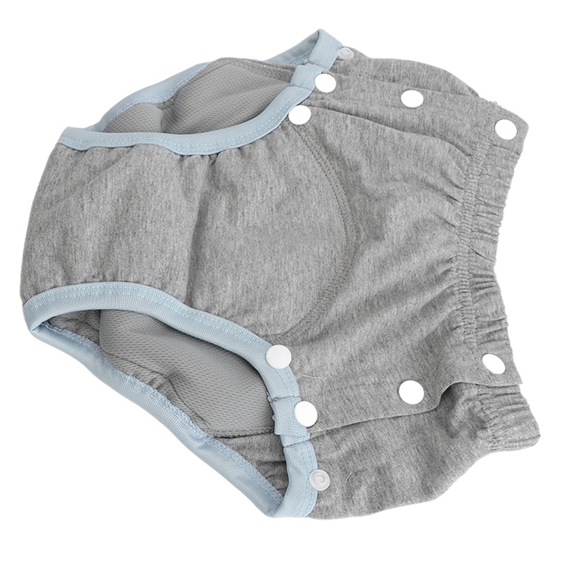 Adult Cloth Diaper Underwear Pure Cotton Washable Leak Proof Incontinence