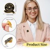 NICENEEDED 24 Pcs Employee of the Month Lapel Pin, Employee