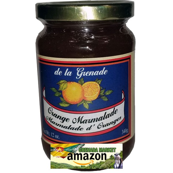 Orange Marmalade - Gourmet Product of Grenada (340g - 12 Oz)