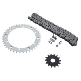 520-96L O Ring Chain & Sprocket Silver 14/41 fits Yamaha YFM660R 660 Raptor 2001-2005