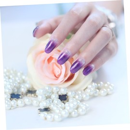 Baluue 10sheets Full Cover Nail Art Stickers Semi-Cured Gel Nail Wraps Decals for Women