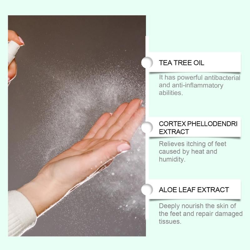 Foot Spray with Tea Tree Oil, Foot Care Dry Feet