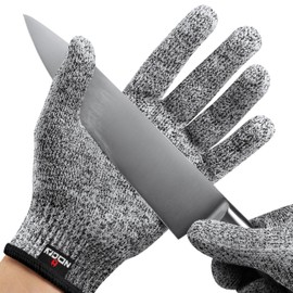NoCry Cut Resistant Gloves - High Performance Level 5 Protection, Food Safe