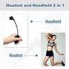 2.4G Microphone Headset, 2 in 1，165ft Range,Fitness Microphone Headset for