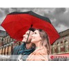 Spar. Saa Double Layer Inverted Umbrella with C-Shaped Handle, Anti-UV