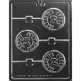 Grandmama's Goodies L072 Happy 60th Birthday Lollipop Chocolate Candy Making Mold