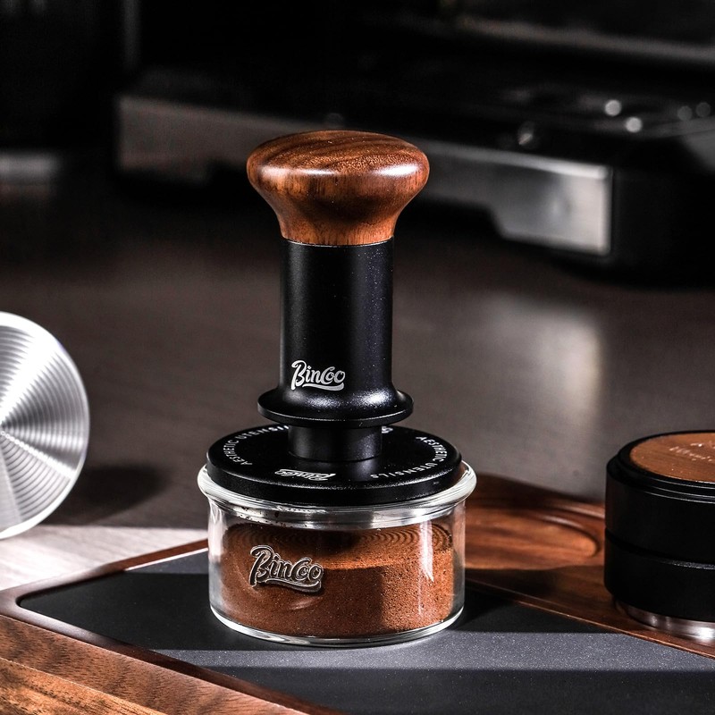 Espresso Tamper 58mm, Spring Loaded Coffee Tamper,Precision Pressure Espresso Tamper