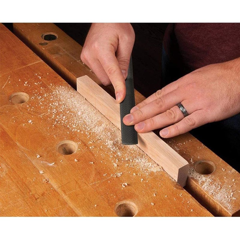 DONSTRAW Wood Rasp File 4 Way Premium Grade High Carbon