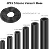 Vacuum Line Kit, 6PCS 5Ft Vacuum Hose Automotive With 64PCS