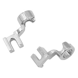 Hsthe Sea 2 Pieces Quilting Ruler Foot Press Ruler Foot Low Shank Hands Free Darning Foot 1/4 Inch Hands Free Quilting Embroidery Compatible with Most Low Shank Sewing Machines