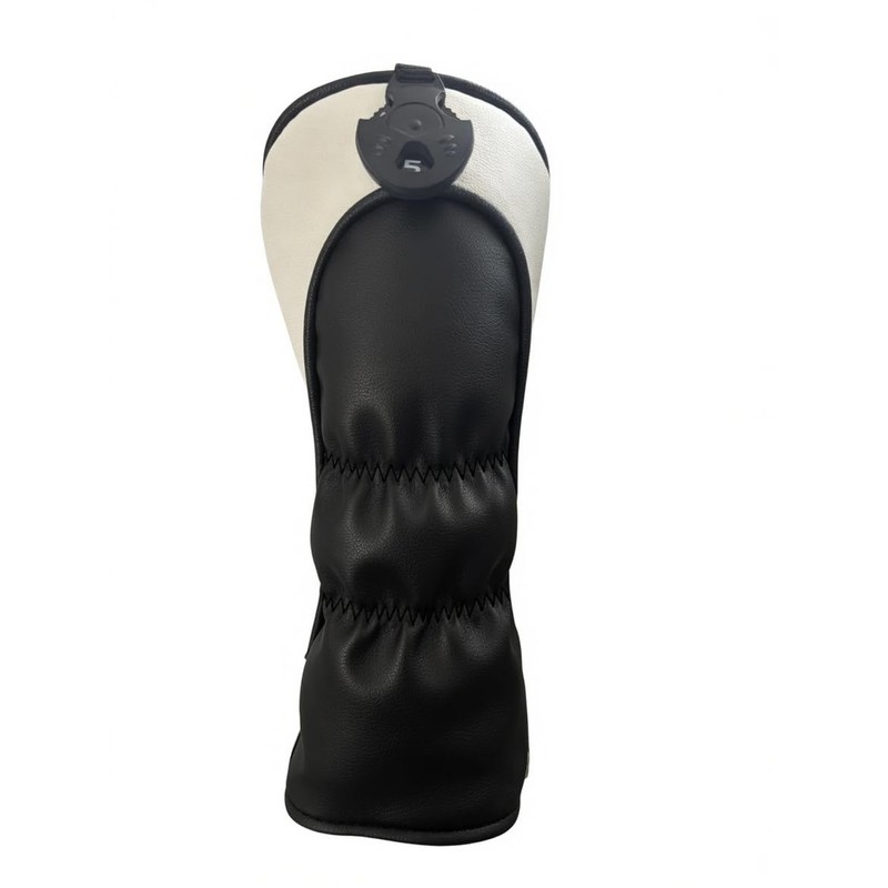 Golfclub headcovers in white (Set of three headcovers)