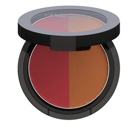 Sistar Half Moon Blush Duo Color Flushed Ultra Pigment Blendable (Deeply Flushed)