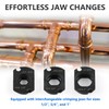 MGYOO Copper Propress Tool with 1/2" 3/4" 1" Jaw -