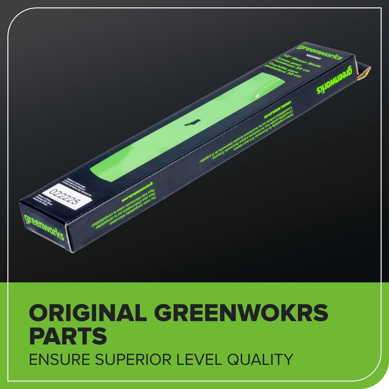 Greenworks 13“ Mower Replacement Blade, Compatible with 13" Brushless Push