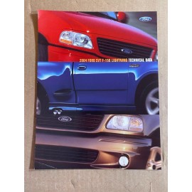 2004 Ford SVT F-150 LIGHTING TECHNICAL DATA Single Sheet, Sales Card Sheet