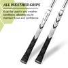 MAZEL Cord Rubber Golf Grips for Men - 10 Pack,All