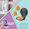 Mini Easter Egg Waffle Maker- Make Double Sided Waffles or