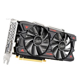 Graphics Card Dual Fan DP HD Multimedia Interface DVI Output Interface 8G GDDR5 256bit Gaming Graphics Card