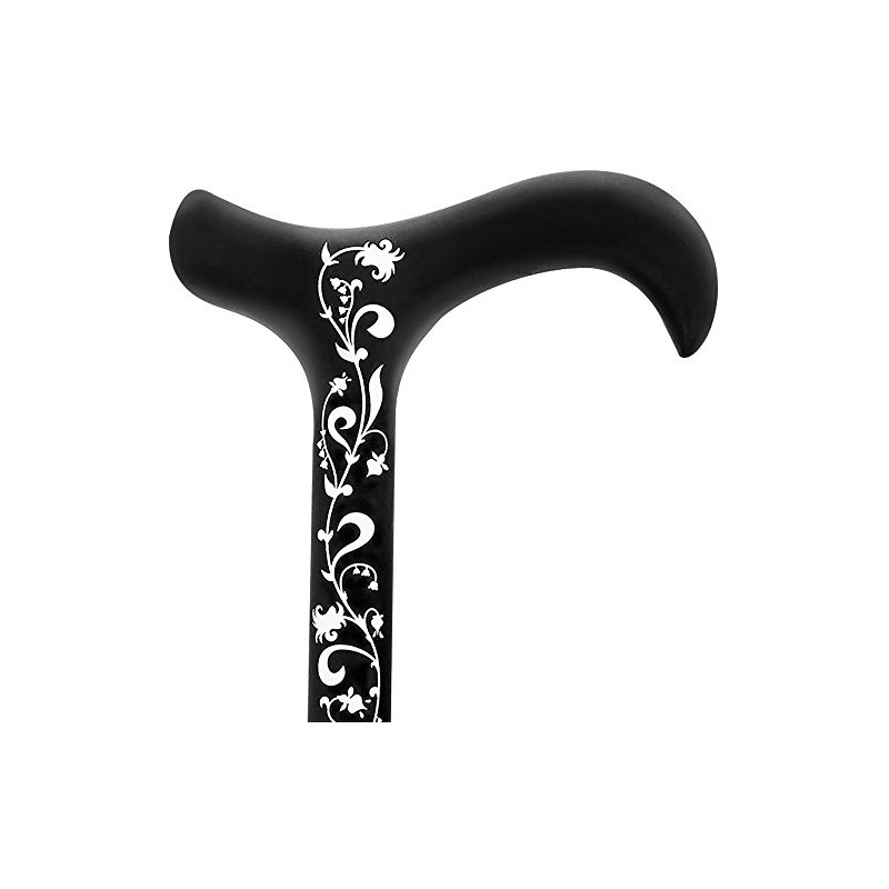 Royal RC Canes Lightweight Folding Carbon Cane – Elegant White