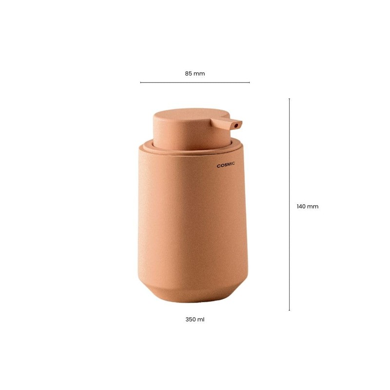 Cosmic Saona Soap Dispenser for Bathroom Made of Resin Counter