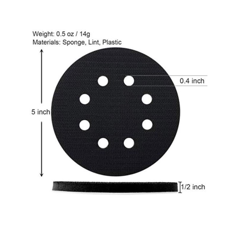Interface 인터페이스 인치 루프 스폰지 쿠션 샌더 125MM 샌딩 패드