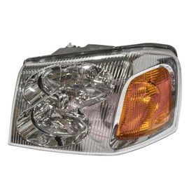 Left Headlight Assembly Drivers Side Compatible with 2002-2009 GMC Envoy 2002-2006 Envoy XL 2004-2005 Envoy XUV GM2502220