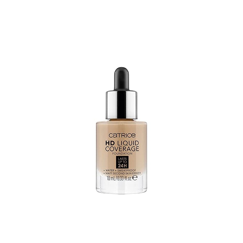 Catrice Mini HD Liquid Coverage Foundation, Make Up, No. 040