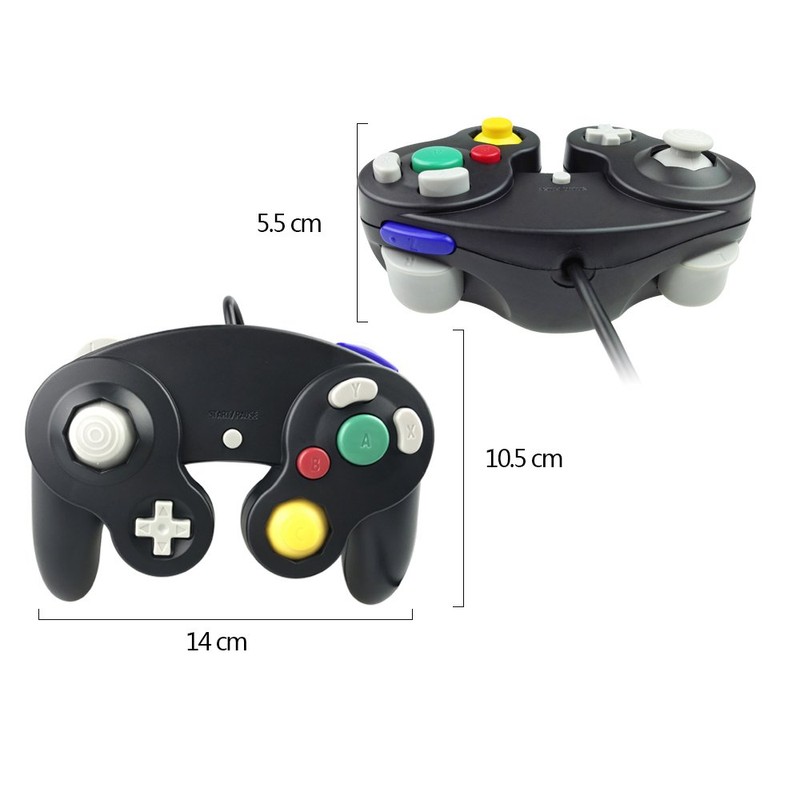 Gamecube Controller, Reiso 2 Pack Classic NGC Wired Controller for