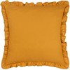 Paoletti Kirkton Cushion Cover,Ochre,50 x 50cm