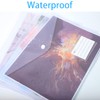 Clear Plastic Wallets A4 Document Folders - 36PCS Plastic Folders