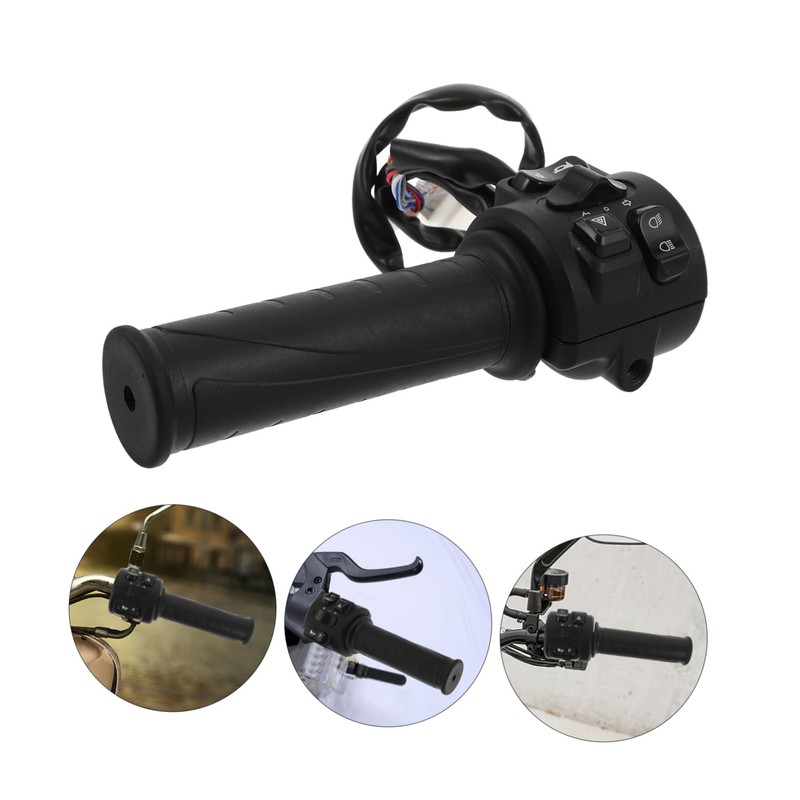 ULTECHNOVO Handlebar Handle Grips for Electric Bicycles Motorbike Handle Protector