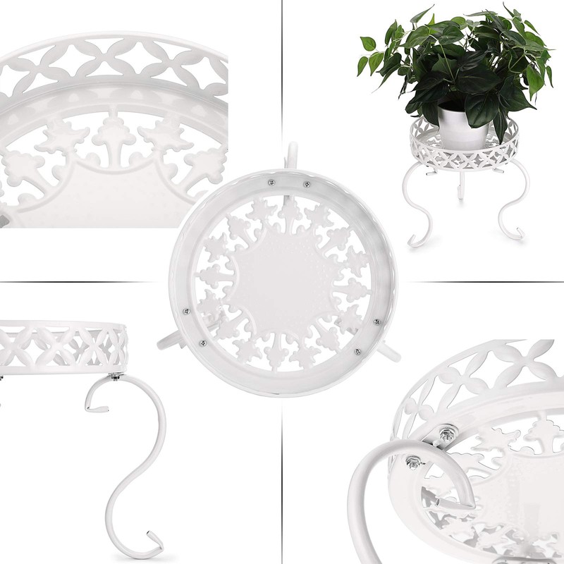 Sumnacon Pot Stand, Pot Stand, Flower Rack, Iron, Antique, Stylish,