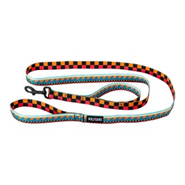 Wolfgang Heavy Duty Dog Leash, Pull-Tested to Over 800 lbs for Walking & Training, Buenaonda Print, Dual Handle Large