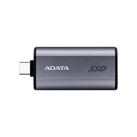 ADATA SC750 2000GB - Up to 1000 MB/s- HighSpeed USB 3.2 Gen 2 USB-C External Portable SSD Black Titanium (SC750-2000G-CCBK)