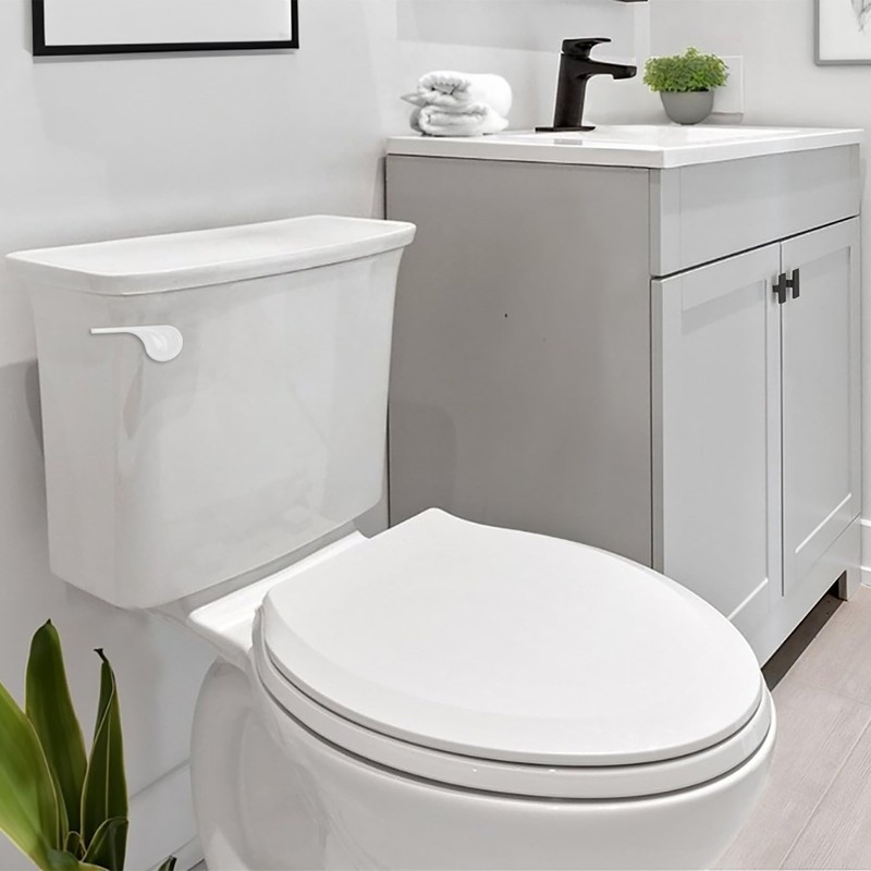 Korky 6060BP Strongarm Toilet Tank Lever, Classic Style in White