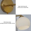 NDDSWM Gold Wall Sconce, mid Century Modern Sconce with Hand