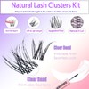 DAODER Natural Eyelash Extension DIY Wispy Lash Clusters 8-18MM Cluster
